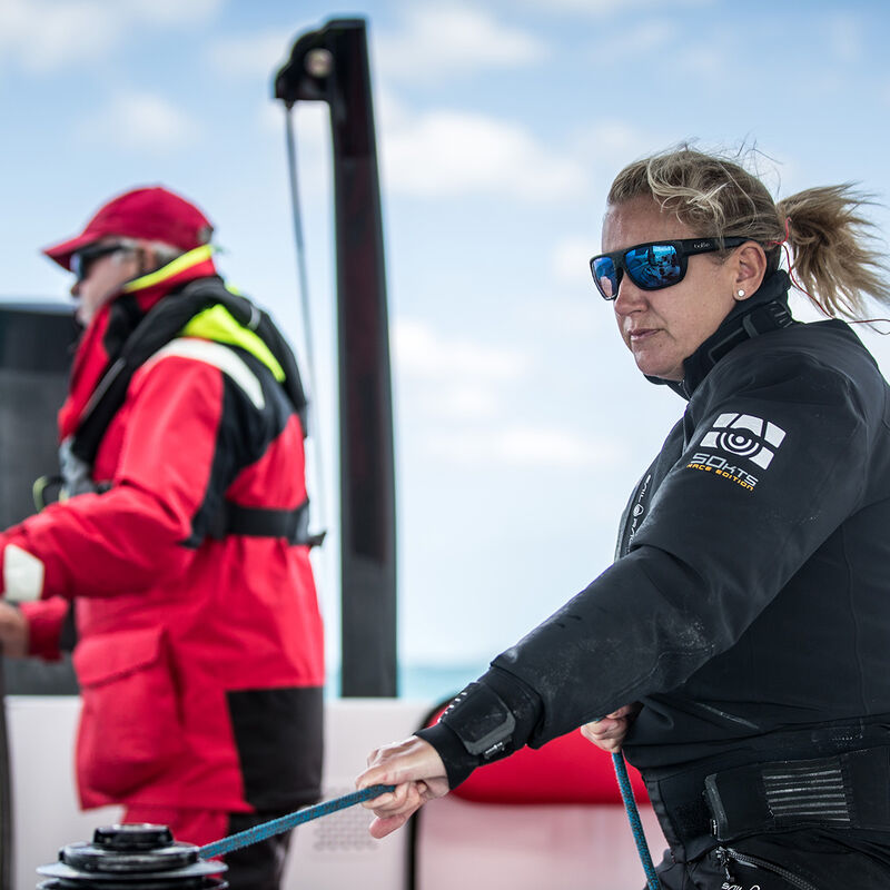 VULTURE, Black Matte Red-Volt+ Offshore Polarized, hi-res image number null